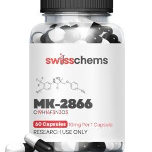 Ostarine (MK-2866), (10mg/capsule), 60 Capsules