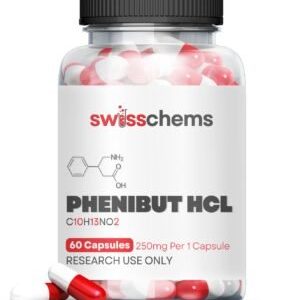 Phenibut HCL (250mg/capsule), 60 Capsules